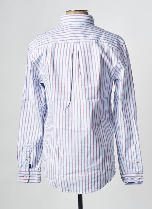 Chemise manches longues bleu SCOTCH & SODA pour homme