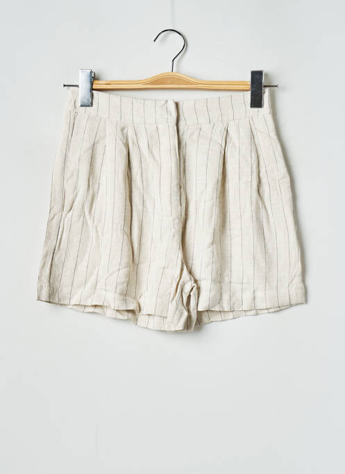 Short beige VILA pour femme