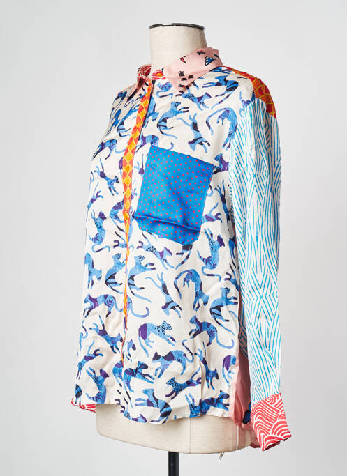 Chemisier bleu SAK'S pour femme