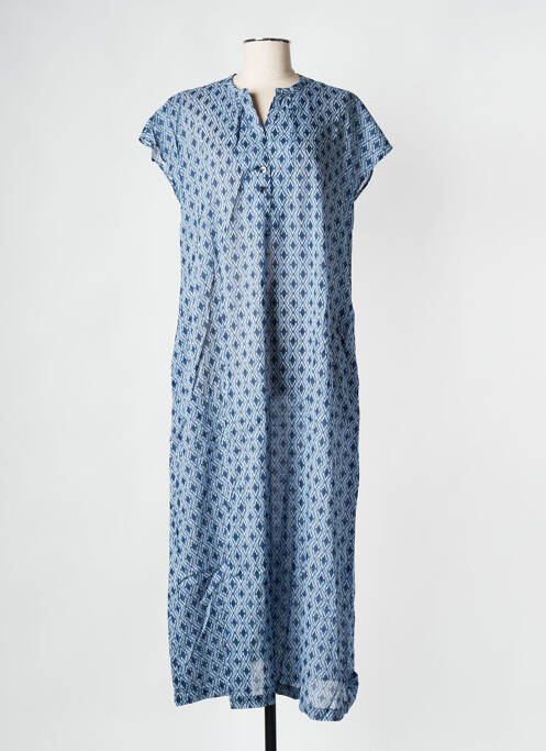 Robe longue bleu BELLEROSE pour femme