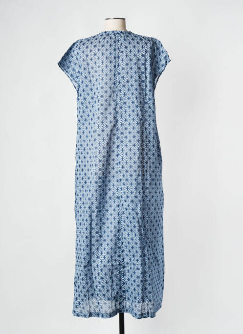 Robe longue bleu BELLEROSE femme