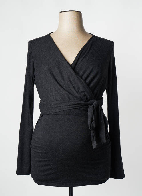 T-shirt / Top maternité gris NOPPIES femme