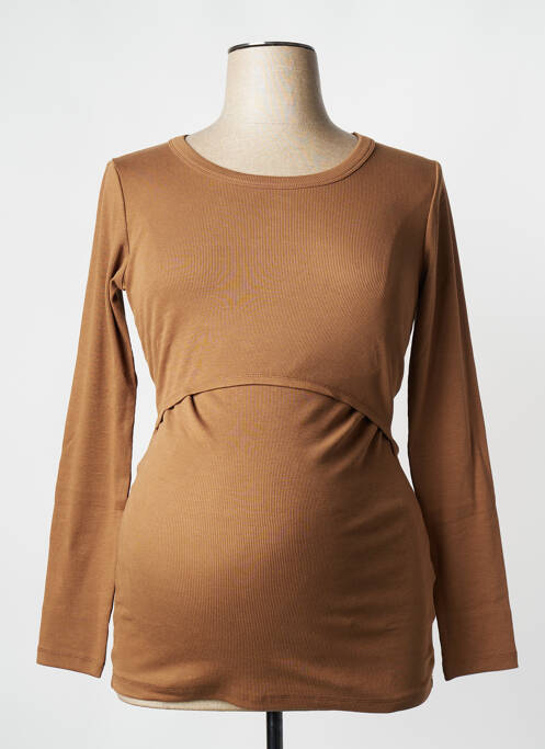 Top marron BOOB pour femme