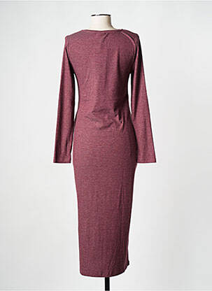 Robe maternité violet MAMA LICIOUS femme