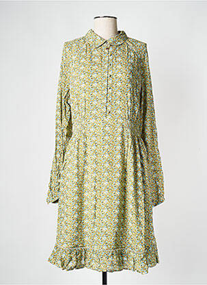 Robe mi-longue blanc SCOTCH & SODA femme