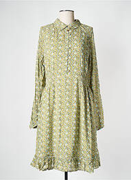 Robe mi-longue blanc SCOTCH & SODA femme