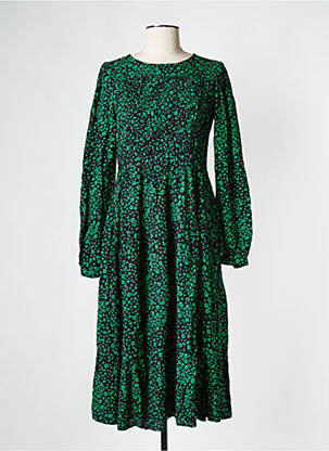 Robe mi-longue noir VILA pour femme