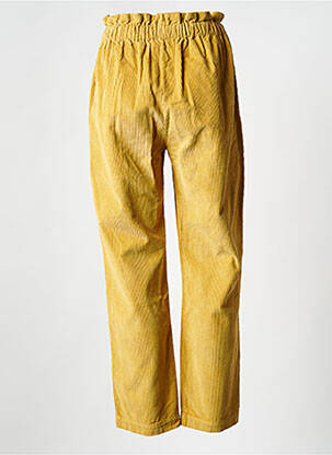 Pantalon droit jaune THE NEW SOCIETY femme