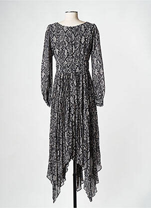 Robe mi-longue noir MICHAEL KORS femme