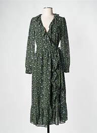 Robe mi-longue noir MICHAEL KORS femme