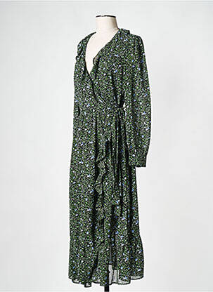 Robe mi-longue noir MICHAEL KORS femme