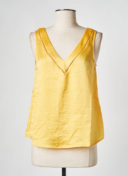 Top jaune VILA pour femme