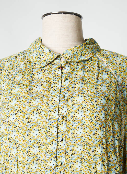 Robe mi-longue blanc SCOTCH & SODA pour femme