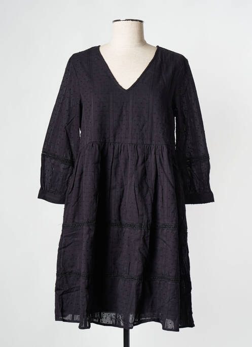 Robe courte noir OBJECT pour femme