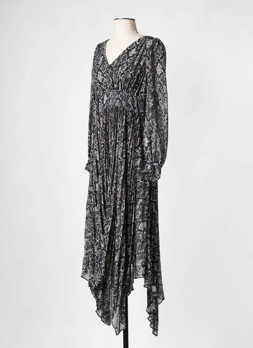 Robe mi-longue noir MICHAEL KORS pour femme