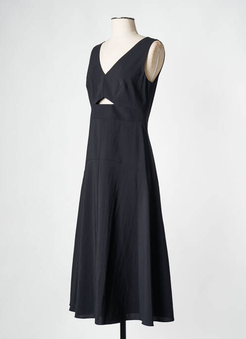 Robe mi-longue noir THEORY pour femme