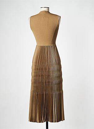 Robe longue beige THEORY femme
