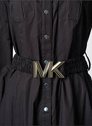 Robe courte noir MICHAEL KORS femme