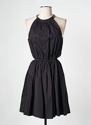 Robe mi-longue noir MICHAEL KORS femme