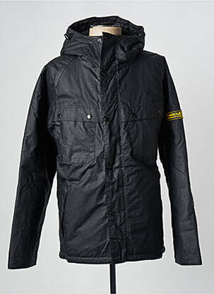 Coupe-vent noir BARBOUR pour homme