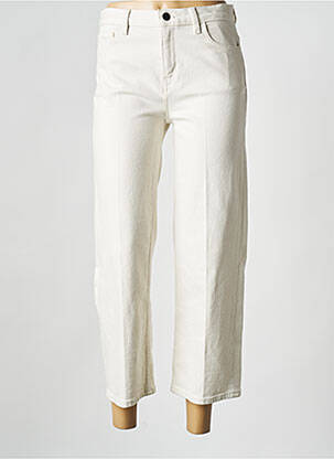 Jeans coupe droite beige THEORY femme