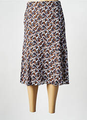 Jupe mi-longue marron THEORY pour femme seconde vue