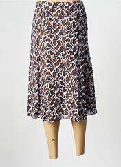 Jupe mi-longue marron THEORY pour femme seconde vue