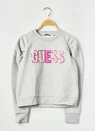 Sweat-shirt gris GUESS fille