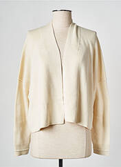 Gilet manches longues beige THEORY pour femme seconde vue