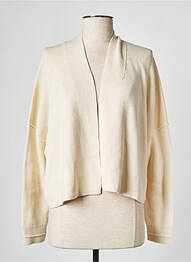 Gilet manches longues beige THEORY femme