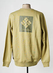 Sweat-shirt beige COLUMBIA pour homme seconde vue
