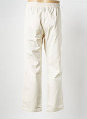 Pantalon droit beige SAMSOE & SAMSOE pour homme seconde vue