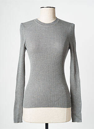 Pull gris THEORY pour femme