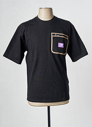 T-shirt noir NEW BALANCE femme