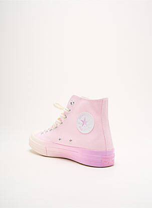 Baskets rose CONVERSE femme
