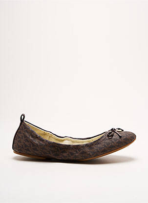 Ballerines marron MICHAEL KORS femme