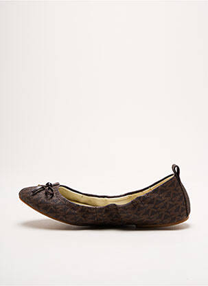 Ballerines marron MICHAEL KORS femme