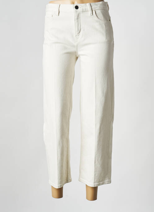 Jeans coupe droite beige THEORY pour femme