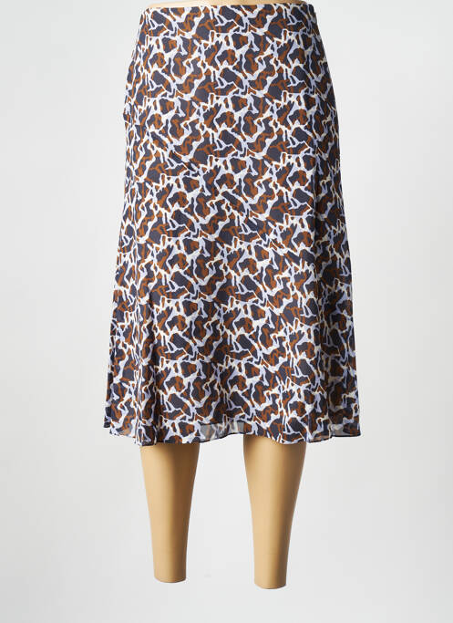 Jupe mi-longue marron THEORY pour femme