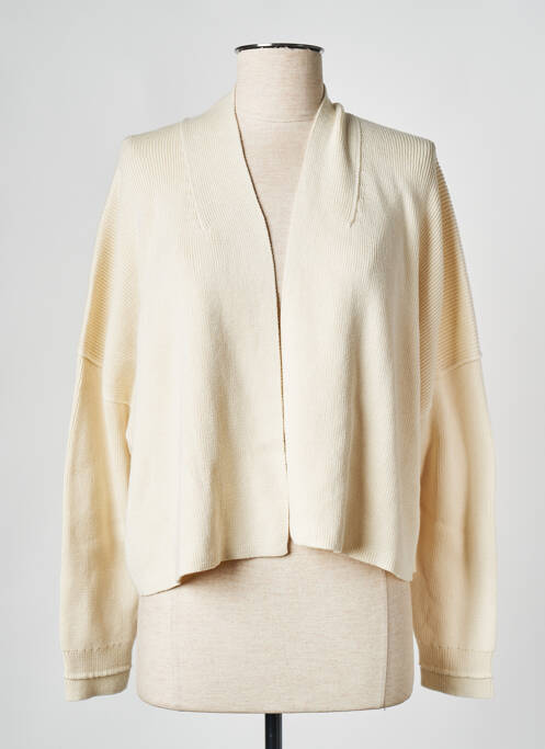 Gilet manches longues beige THEORY pour femme