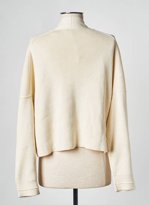 Gilet manches longues beige THEORY femme