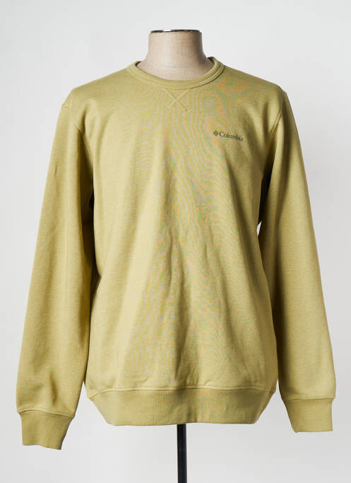 Sweat-shirt beige COLUMBIA pour homme