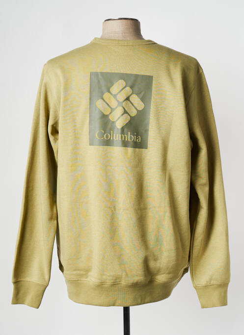 Sweat-shirt beige COLUMBIA pour homme