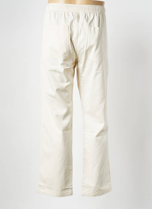 Pantalon droit beige SAMSOE & SAMSOE pour homme