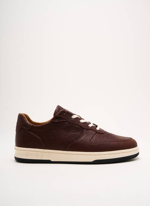 Baskets marron CLAE pour femme