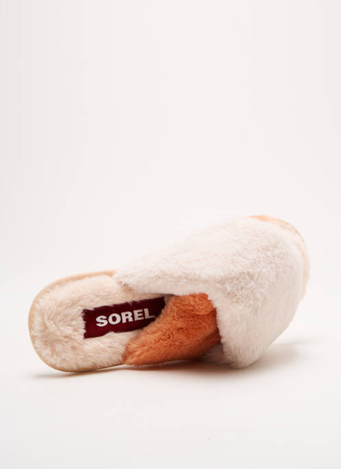 Chaussons/Pantoufles beige SOREL pour femme