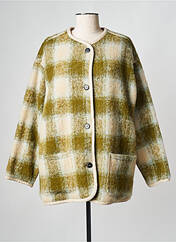 Manteau court kaki POMANDERE pour femme seconde vue