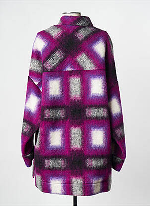 Manteau long violet IRO femme