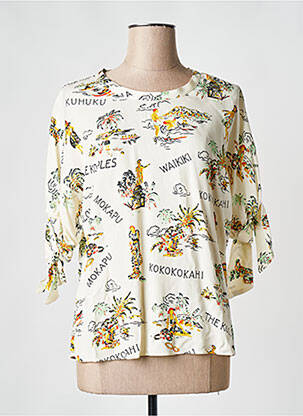 T-shirt blanc THE KOOPLES pour femme