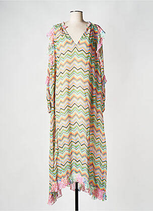 Robe longue vert SACK'S femme